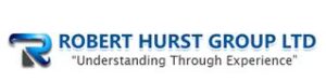 The logo of Robert Hurst Ltd showcases a stylized "R" on the left, while the company name is elegantly presented in blue text on the right. Below it, the slogan "Understanding Through Experience" captures their core ethos.